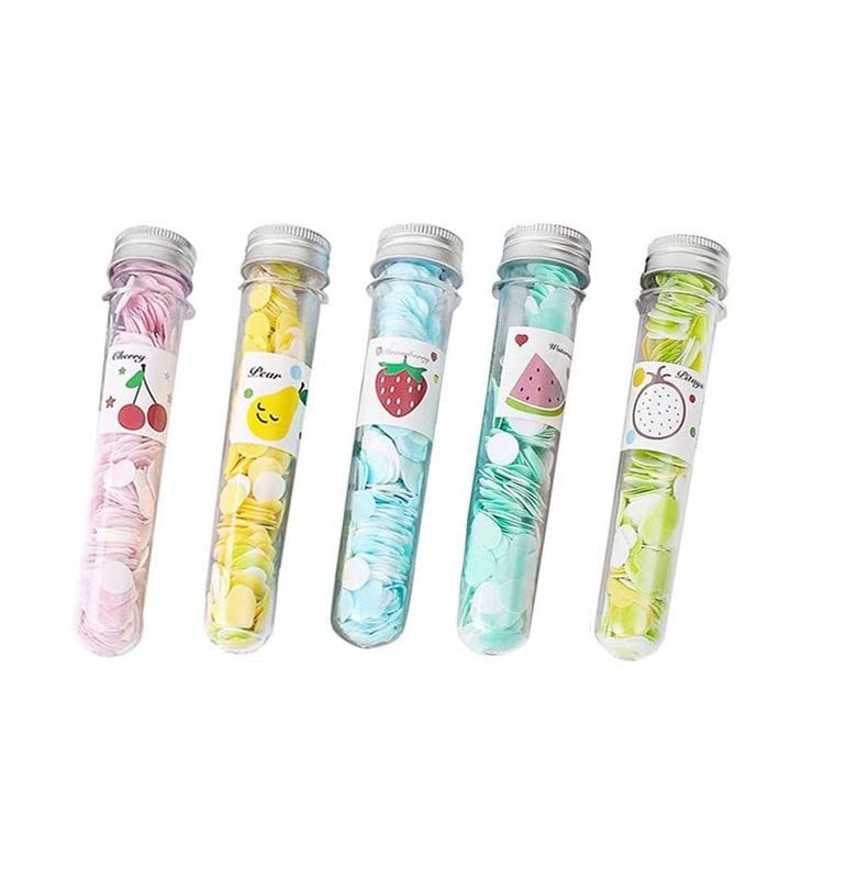 Fruit Scented Paper Soap Tubes - 5 Pack