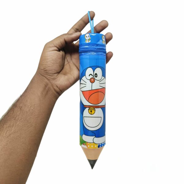 Pencil Shape Pouch 818 - Kids Character Stationery Pouch