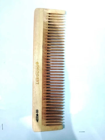 DIKOS99 Professional Hair Comb - Neem Wood Styling Comb