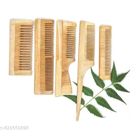 DIKOS99 Professional Hair Comb - Neem Wood Styling Comb