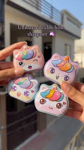 Unicorn Double Hole Sharpener